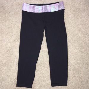 Ivivva cropped black leggings size 12